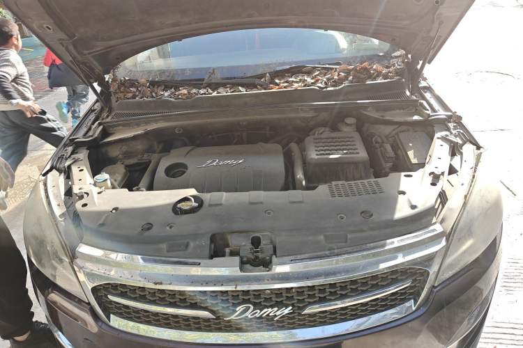 Used Zotye Domy X5 2017 Upgraded Model 1.5T CVT Governor Edition Engine Bay