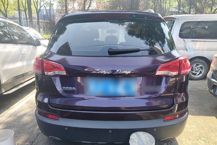 Used Zotye Domy X5 2017 Upgraded Model 1.5T Manual Luxury Version Rear