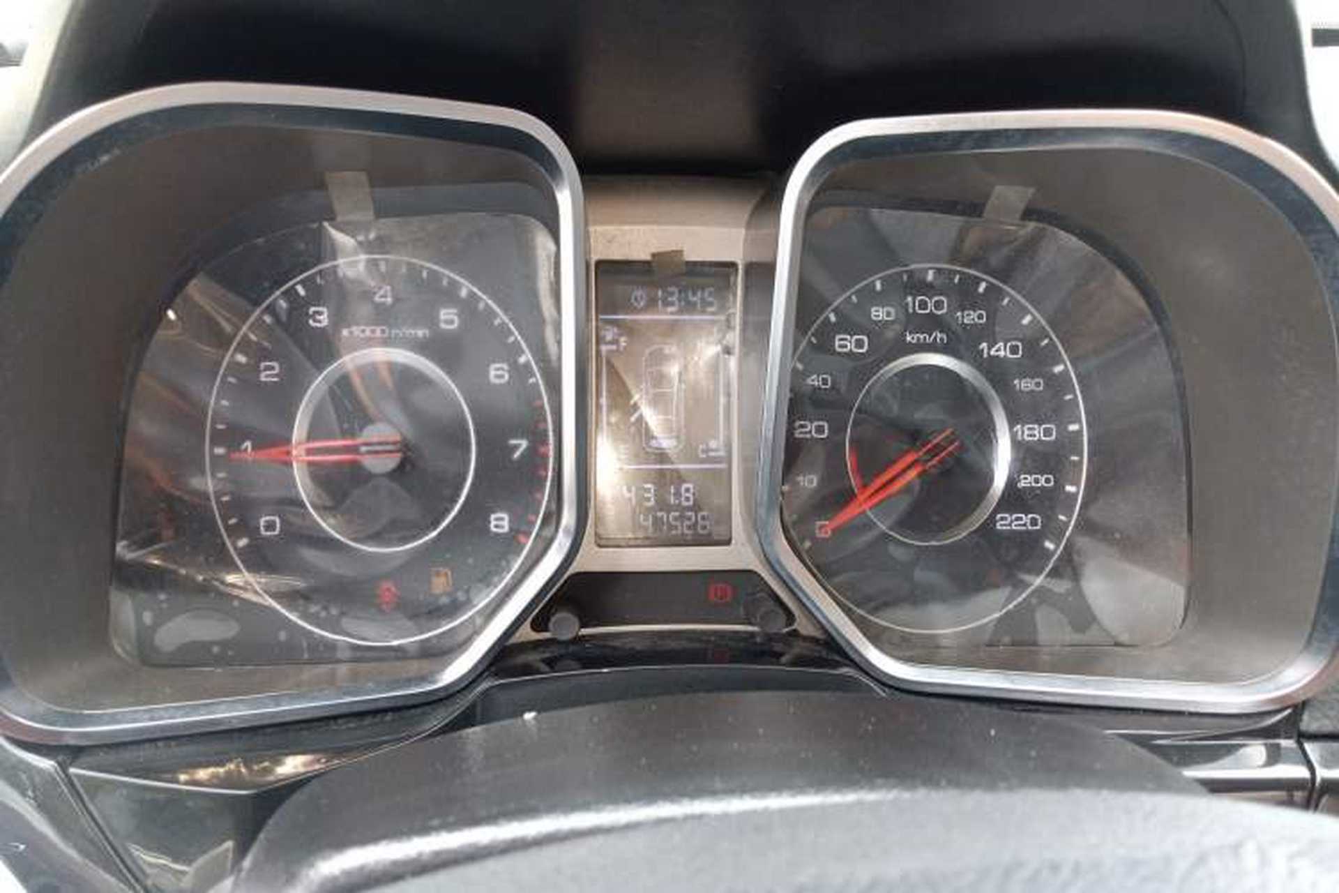 Used Zotye Domy X5 2017 Value Edition 1.6L Manual Fashion Model Instrument Cluster