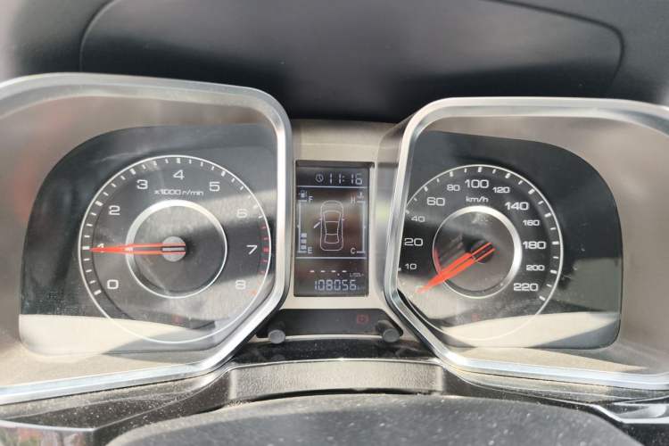 Used Zotye Domy X5 2017 Upgraded Model 1.5T Manual Supreme Edition Instrument Cluster
