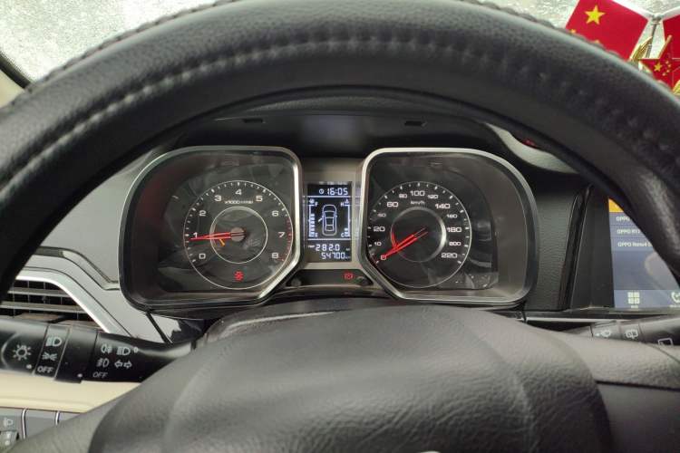 Used Zotye Domy X5 2017 Value Edition 1.6L Manual Fashion Model Instrument Cluster