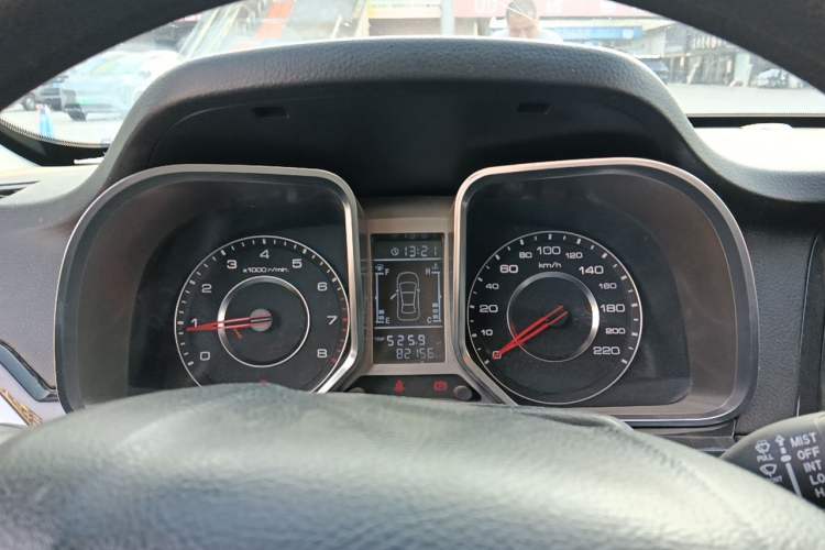 Used Zotye Domy X5 2017 Value Edition 1.6L Manual Fashion Model Instrument Cluster