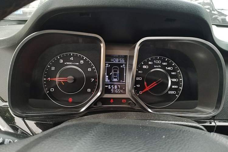 Used Zotye Domy X5 2017 Value Edition 1.6L Manual Comfort Model Instrument Cluster