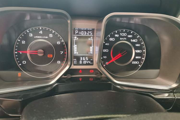 Used Zotye Domy X5 2017 Upgraded Model 1.5T CVT Landlord Edition Instrument Cluster