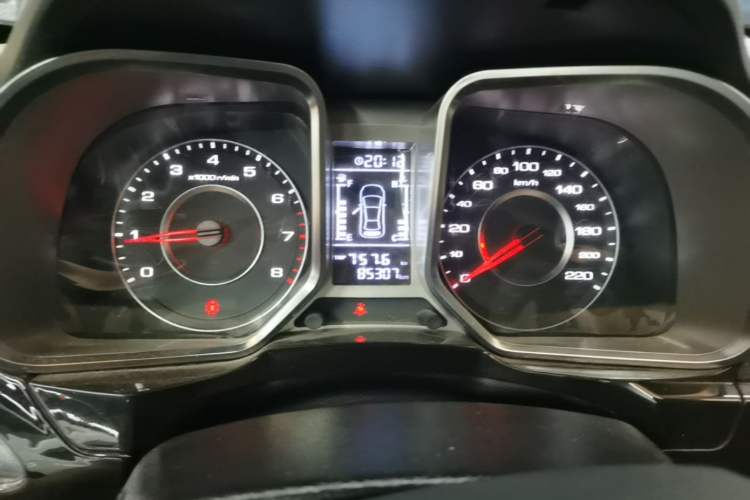 Used Zotye Domy X5 2017 Value Edition 1.6L Manual Comfort Model Instrument Cluster
