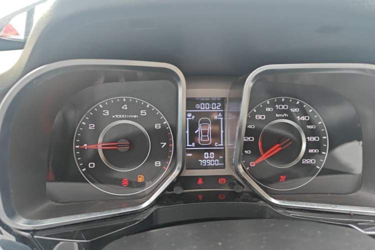 Used Zotye Domy X5 2017 Value Edition 1.6L Manual Fashion Model Instrument Cluster