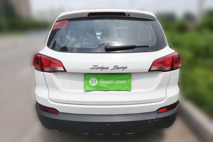 Used Zotye Domy X5 2017 Upgraded Model 1.5T Manual Supreme Edition Rear