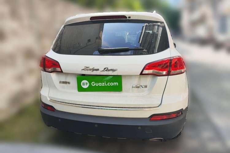 Used Zotye Domy X5 2017 Upgraded Model 1.5T Manual Luxury Version Rear