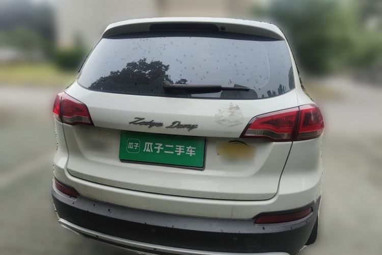 Used Zotye Domy X5 2017 Upgraded Model 1.5T Manual Luxury Edition Rear