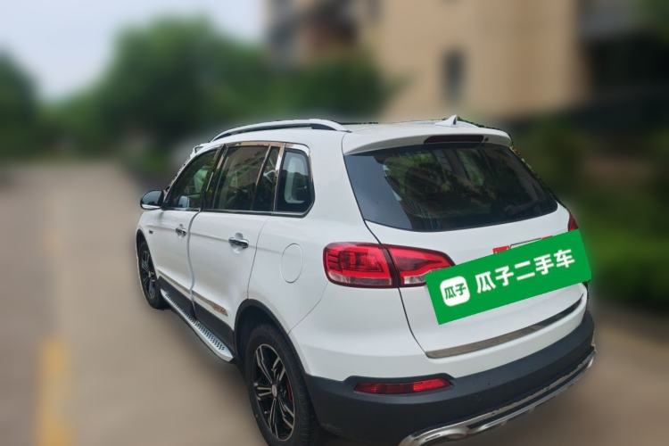Used Zotye Domy X5 2017 Upgraded Model 1.5T CVT ZhiXian Edition Rear Left 45 Deg