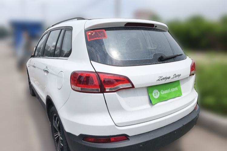 Used Zotye Domy X5 2017 Upgraded Model 1.5T Manual Supreme Edition Rear Left 45 Deg