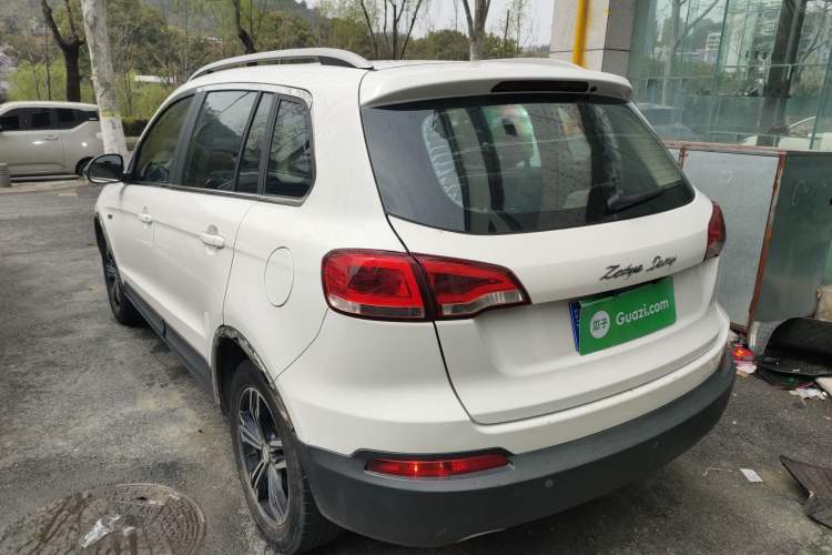 Used Zotye Domy X5 2017 Upgraded Model 1.5T Manual Luxury Version Rear Left 45 Deg