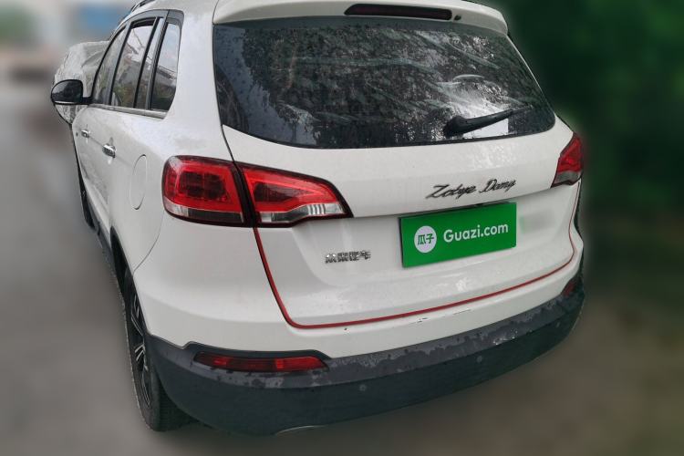 Used Zotye Domy X5 2017 Upgraded Model 1.5T CVT Landlord Edition Rear Left 45 Deg
