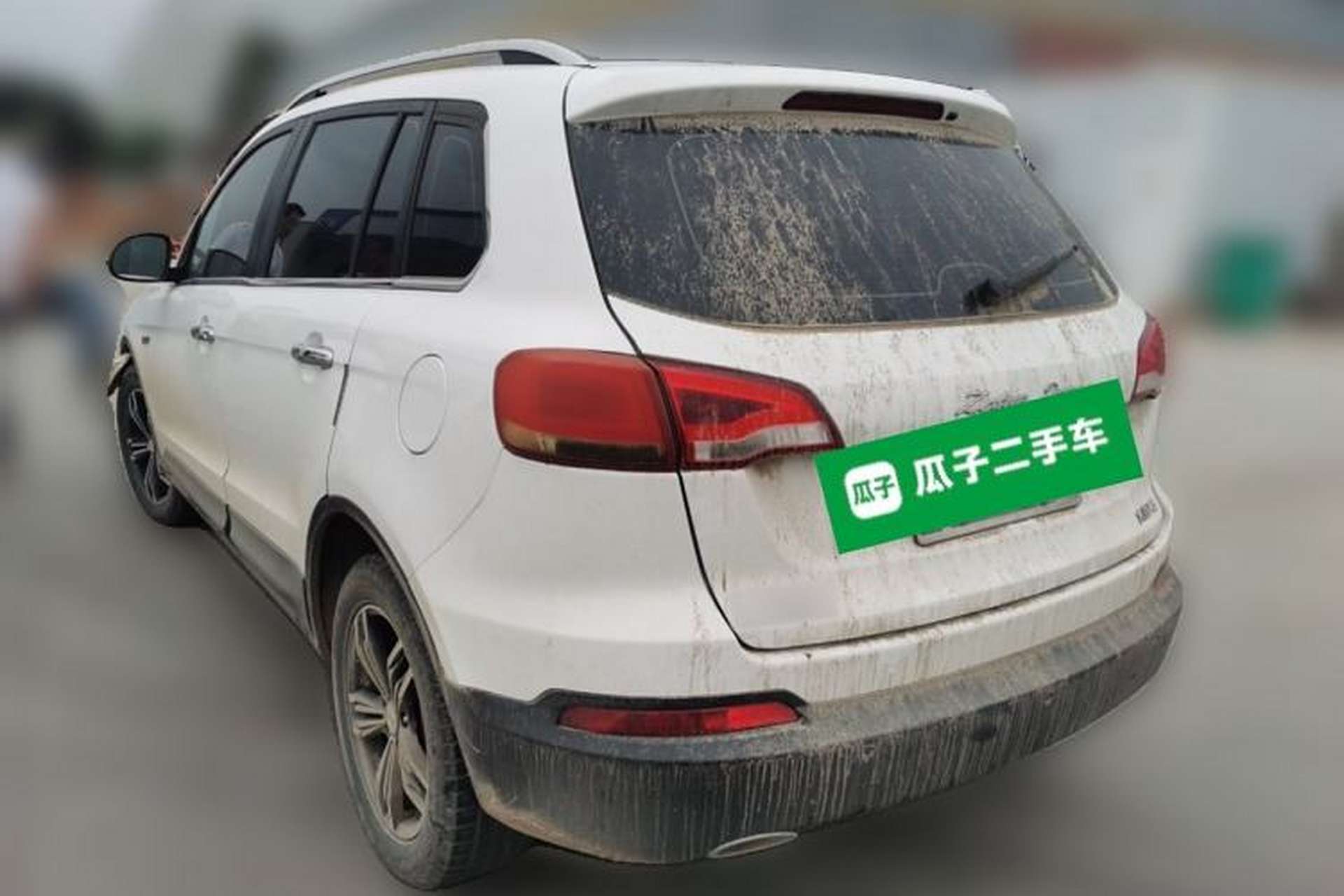 Used Zotye Domy X5 2017 Classic Edition 1.5T Manual Luxury Model Rear Left 45 Deg