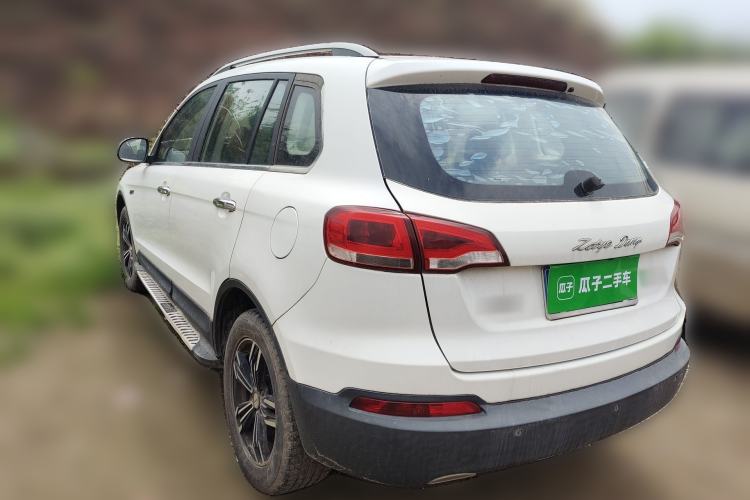 Used Zotye Domy X5 2017 Upgraded Model 1.5T Manual Luxury Version Rear Left 45 Deg