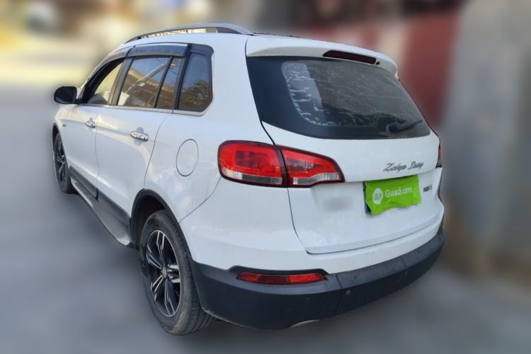 Used Zotye Domy X5 2017 Platinum Edition 1.5T Manual Luxury Model Rear Left 45 Deg