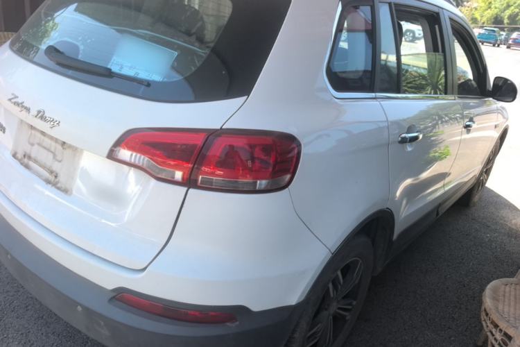 Used Zotye Domy X5 2017 Upgraded Model 1.5T Manual Luxury Edition Rear Right 45 Deg