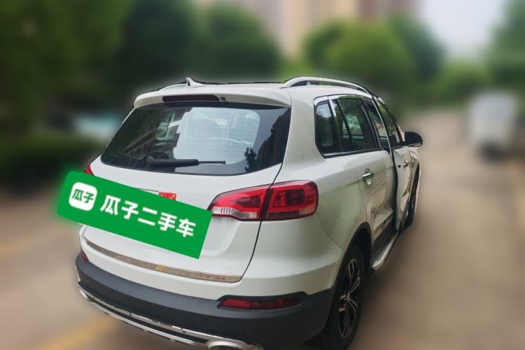 Used Zotye Domy X5 2017 Upgraded Model 1.5T CVT ZhiXian Edition Rear Right 45 Deg