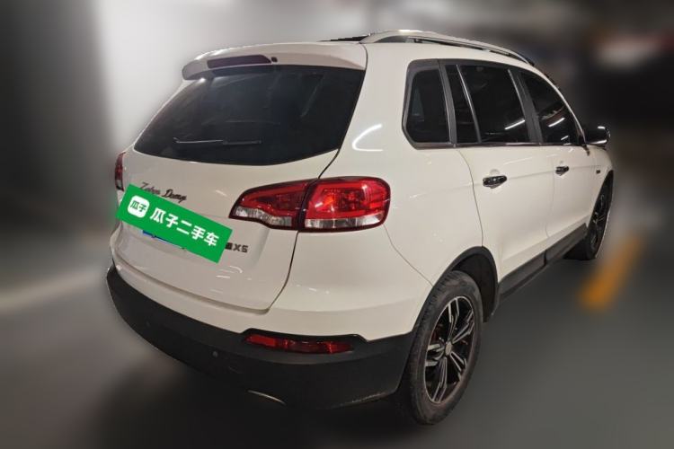 Used Zotye Domy X5 2017 Upgraded Model 1.5T CVT ZhiXian Edition Rear Right 45 Deg