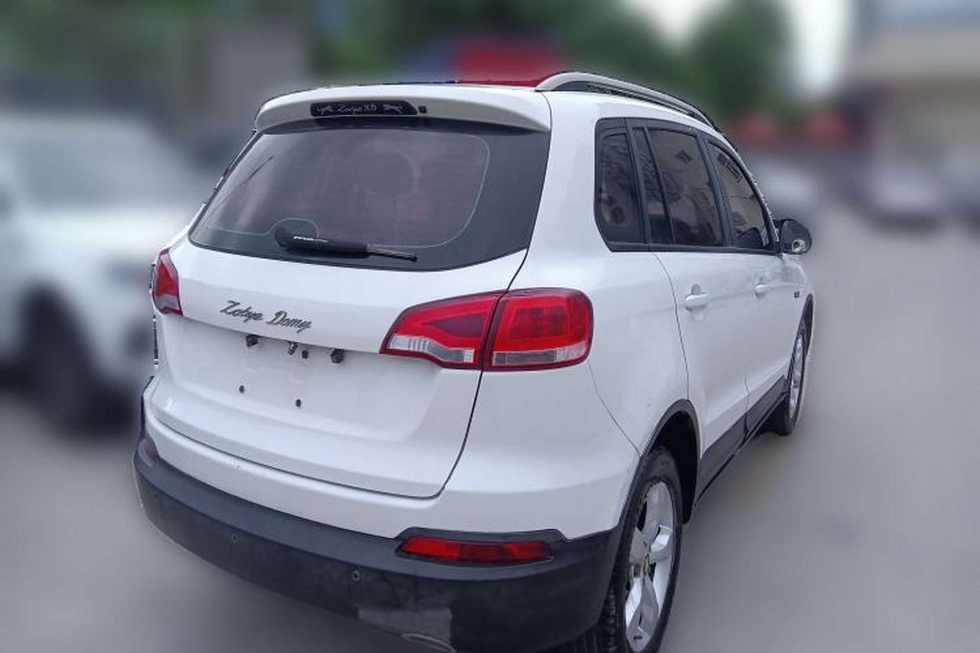 Used Zotye Domy X5 2017 Value Edition 1.6L Manual Fashion Model Rear Right 45 Deg