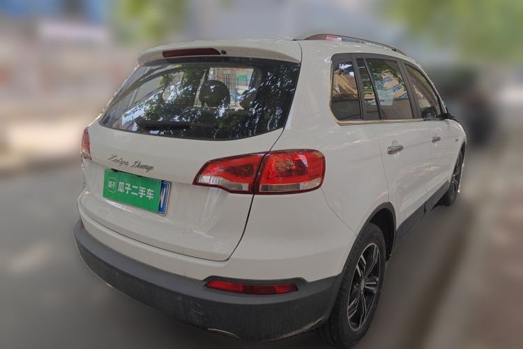 Used Zotye Domy X5 2017 Upgraded Model 1.5T CVT Landlord Edition Rear Right 45 Deg