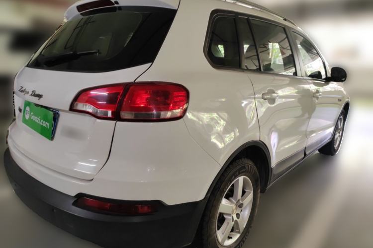 Used Zotye Domy X5 2017 Value Edition 1.6L Manual Fashion Model Rear Right 45 Deg