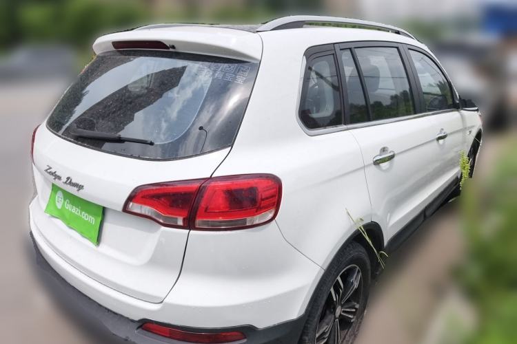 Used Zotye Domy X5 2017 Upgraded Model 1.5T Manual Supreme Edition Rear Right 45 Deg