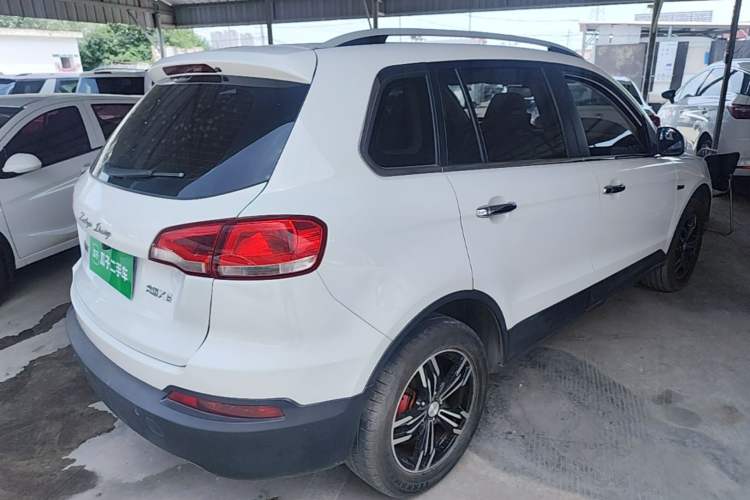 Used Zotye Domy X5 2017 Upgraded Model 1.5T CVT Landlord Edition Rear Right 45 Deg
