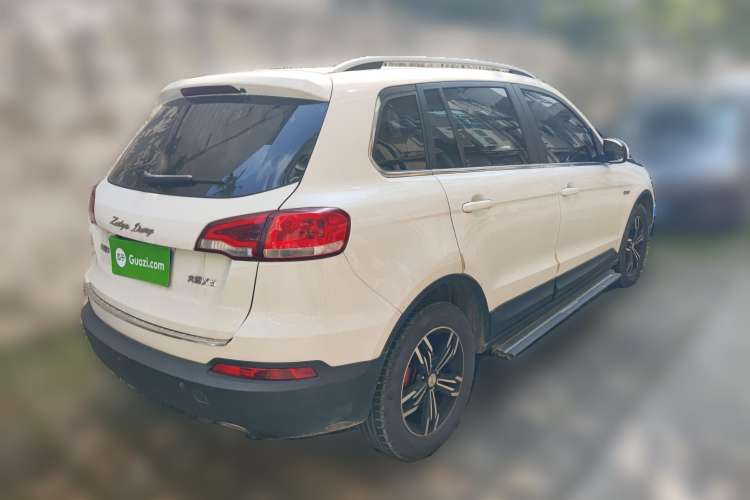 Used Zotye Domy X5 2017 Upgraded Model 1.5T Manual Luxury Version Rear Right 45 Deg