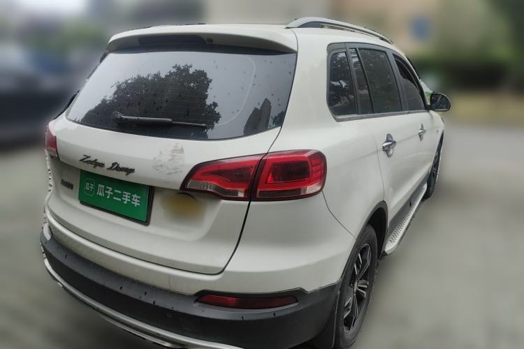 Used Zotye Domy X5 2017 Upgraded Model 1.5T Manual Luxury Edition Rear Right 45 Deg