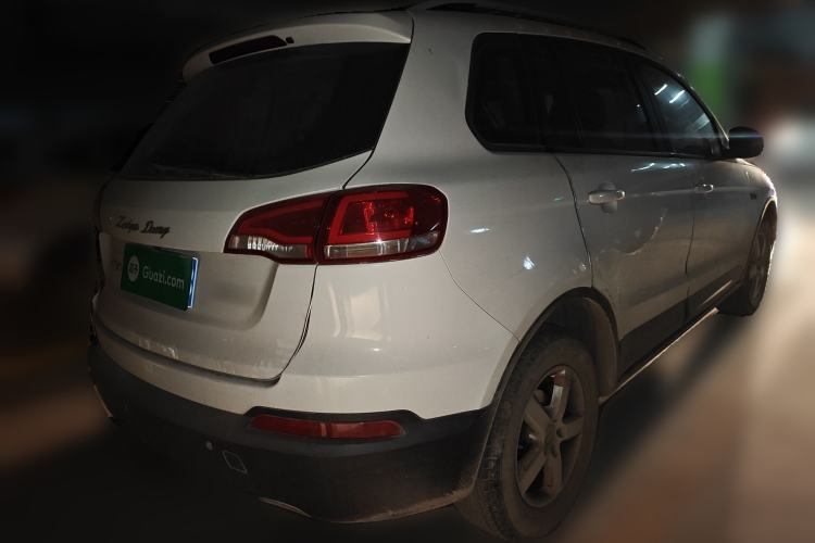Used Zotye Domy X5 2017 Value Edition 1.6L Manual Fashion Model Rear Right 45 Deg