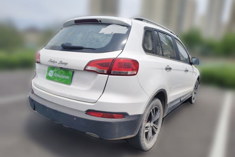 Used Zotye Domy X5 2017 Upgraded Model 1.5T Manual Luxury Edition Rear Right 45 Deg