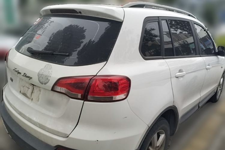 Used Zotye Domy X5 2017 Value Edition 1.6L Manual Comfort Model Rear Right 45 Deg