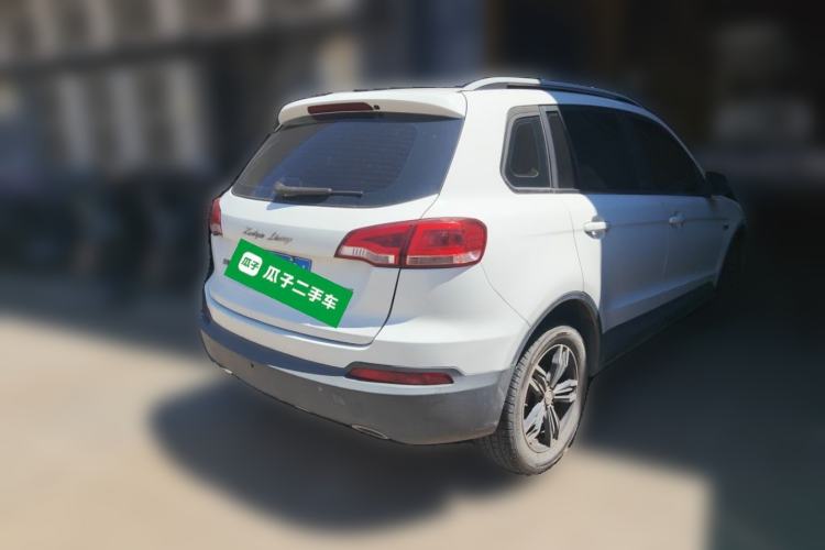 Used Zotye Domy X5 2017 Upgraded Model 1.5T Manual Luxury Version Rear Right 45 Deg