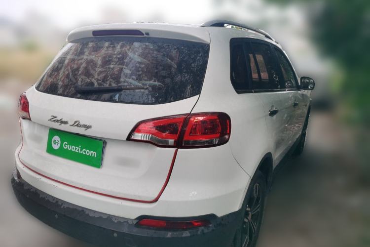 Used Zotye Domy X5 2017 Upgraded Model 1.5T CVT Landlord Edition Rear Right 45 Deg