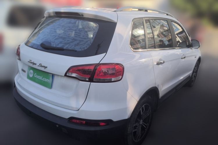 Used Zotye Domy X5 2017 Upgraded Model 1.5T Manual Luxury Version Rear Right 45 Deg