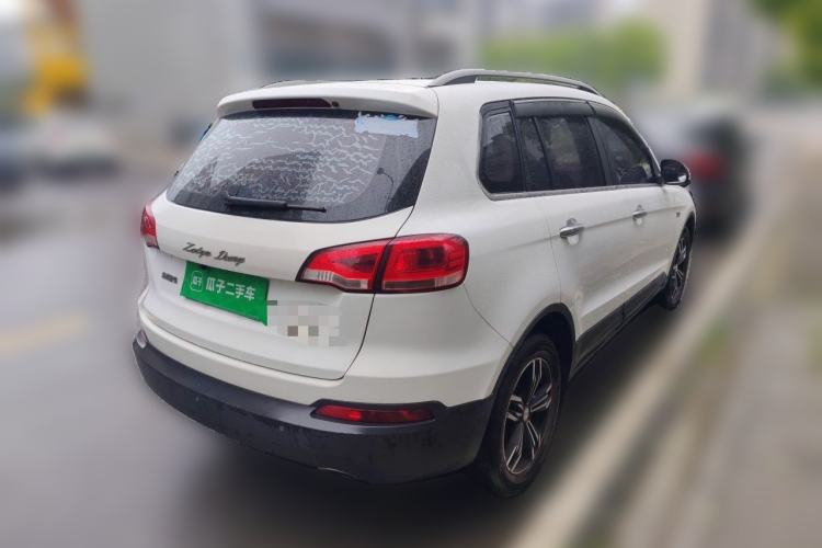 Used Zotye Domy X5 2017 Upgraded Model 1.5T CVT Landlord Edition Rear Right 45 Deg
