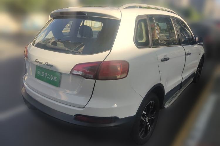 Used Zotye Domy X5 2017 Upgraded Model 1.5T CVT ZhiXian Edition Rear Right 45 Deg