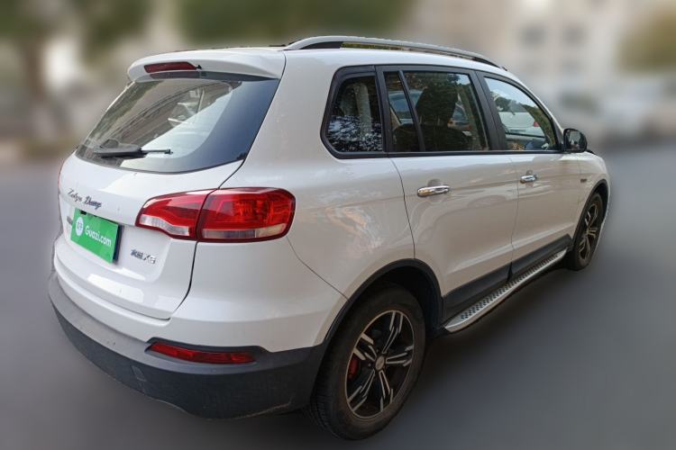 Used Zotye Domy X5 2017 Classic Edition 1.5T Manual Luxury Model Rear Right 45 Deg