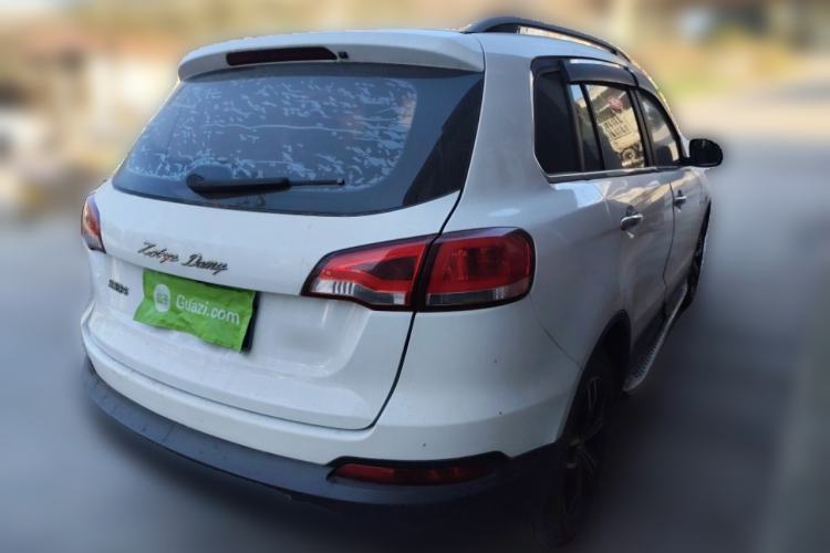 Used Zotye Domy X5 2017 Platinum Edition 1.5T Manual Luxury Model Rear Right 45 Deg