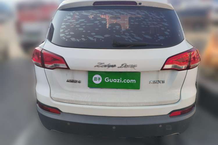 Used Zotye Domy X5 2017 Upgraded Model 1.5T CVT ZhiXian Edition Rear