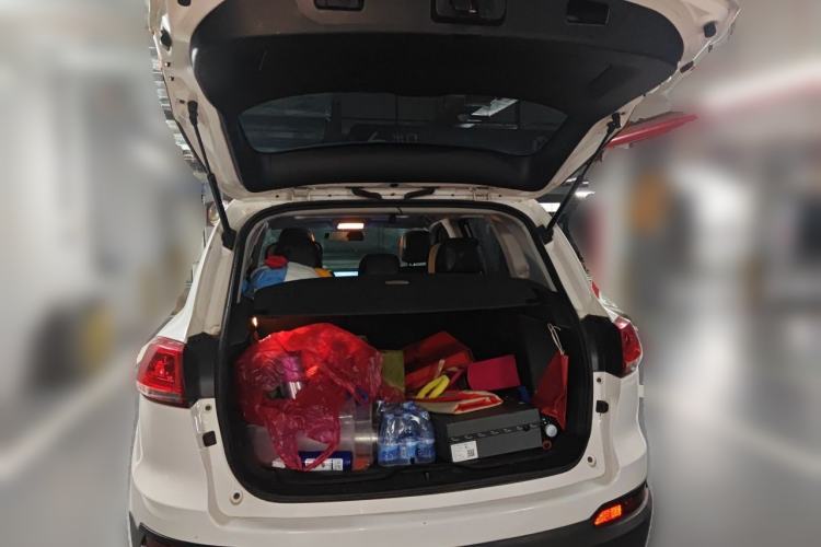Used Zotye Domy X5 2017 Upgraded Model 1.5T CVT ZhiXian Edition Trunk