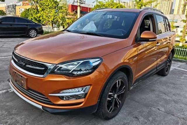 Used Zotye Domy X5 2017 Upgraded Model 1.5T Manual Luxury Edition