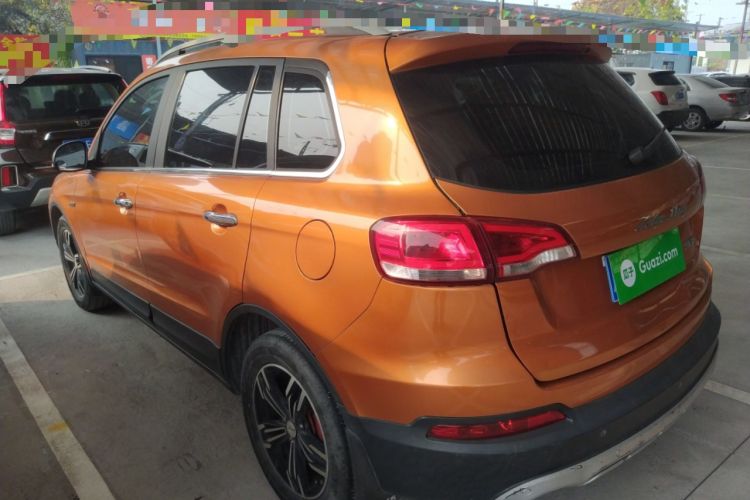 Used Zotye Domy X5 2017 Upgraded Model 1.5T Manual Luxury Edition Rear Left 45 Deg