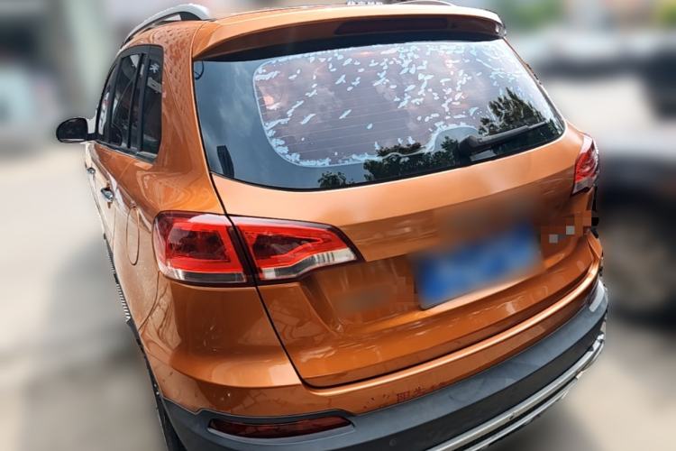 Used Zotye Domy X5 2017 Upgraded Model 1.5T Manual Luxury Edition Rear Left 45 Deg