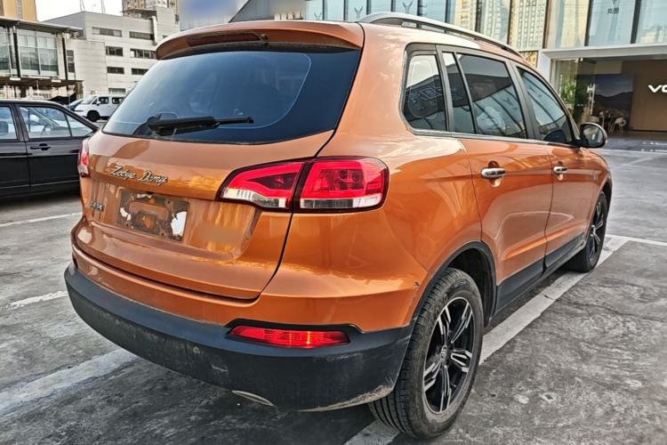 Used Zotye Domy X5 2017 Upgraded Model 1.5T Manual Luxury Edition Rear Right 45 Deg