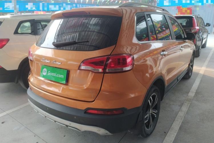 Used Zotye Domy X5 2017 Upgraded Model 1.5T Manual Luxury Edition Rear Right 45 Deg