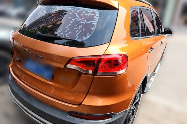 Used Zotye Domy X5 2017 Upgraded Model 1.5T Manual Luxury Edition Rear Right 45 Deg