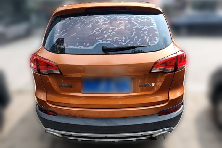 Used Zotye Domy X5 2017 Upgraded Model 1.5T Manual Luxury Edition Rear