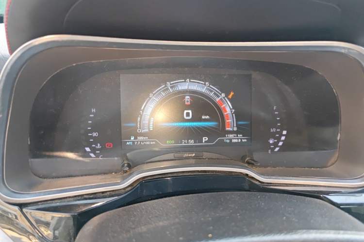 Used Zotye Domy X5 2018 Smart Connect Edition 1.5T CVT Prestige Model Instrument Cluster